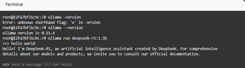 《Deploying DeepSeek on Linux Using Ollama》