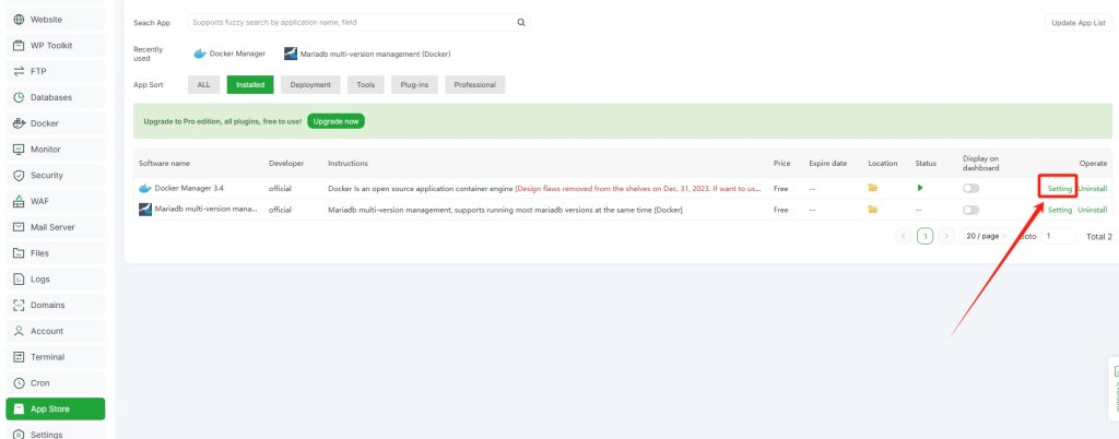 《Using aaPanel to Run Docker and Manage Containers Efficiently》