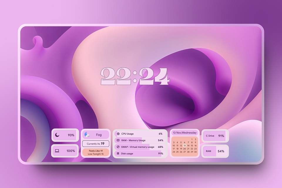 《MD3-Windows: Transform Your Windows Desktop with One-Click Beautification!》