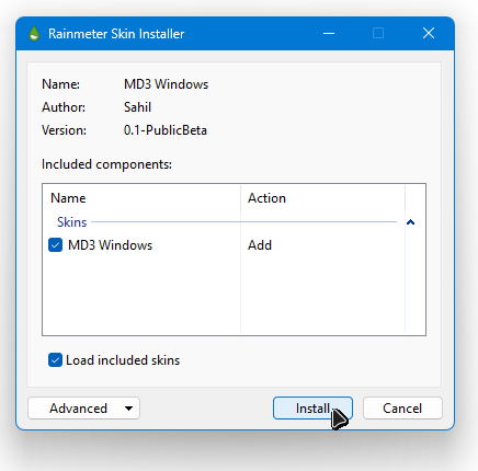 《MD3-Windows: Transform Your Windows Desktop with One-Click Beautification!》