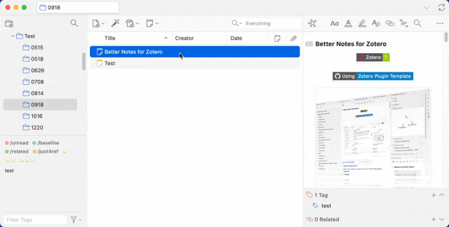 《Zotero Better Notes: An Open-Source Plugin for All Your Academic Needs》